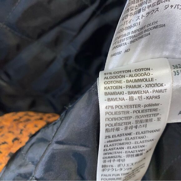 NEW! Levi's Leopard Print Original Sherpa Trucker Jacket-4X - Picture 10 of 14